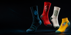 BRNR custom sock design inspiration across performance and casual styles