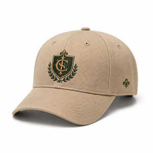 Custom Chino Cotton Twill Cap on a white background