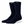 Navy Solid Casual Crew socks on a white background